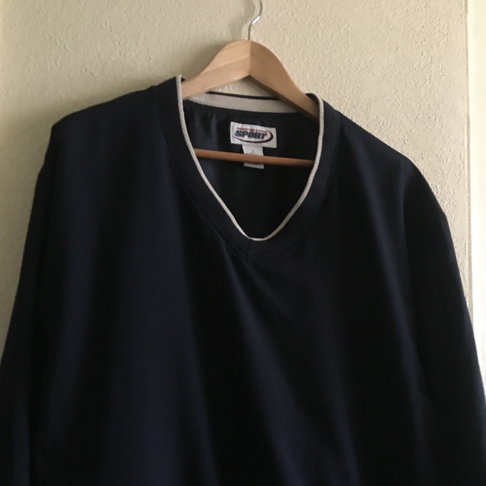 Roundtree and Yorke Sport V-neck Sweatshirt